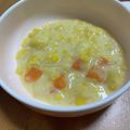 こまっちぇ's cooksnap of when they made 離乳食後期〜完了期コーンクリームシチュー.