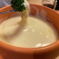 tomuyamu's cooksnap of when they made 切り餅♡ホットミルクチーズフォンデュ.
