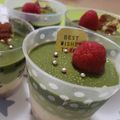ゆっちん888's cooksnap of when they made 抹茶のレアチーズケーキ.