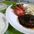 nae219's cooksnap of when they made 玉ねぎたっぷり☆やわらか～いハンバーグ.