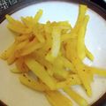 古賀竜一's cooksnap of when they made 大根のカレー粉炒め.