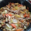 ぱぱんとままん's cooksnap of when they made 我が家の中華丼♪旬の白菜たっぷり.