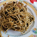 クックYQDLKD☆'s cooksnap of when they made えのきとネギの蕎麦パスタ.