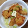 みぃくんのママ's cooksnap of when they made 唐揚げ丼.