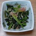 みぃくんのママ's cooksnap of when they made じゃこほうれん草.