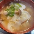 わたるんママ's cooksnap of when they made カラダ温まる♡簡単ワンタン＊スープ.