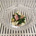 バカリャウ's cooksnap of when they made ✿ゆりねと生ハムとほうれん草サラダ✿.