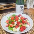 料理男子部🍻's cooksnap of when they made 苺とクレソンのカプレーゼ.