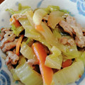 JRまりん's cooksnap of when they made 白菜と豚ばら肉のゆず胡椒炒め♪.