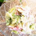 ゆるмαмα's cooksnap of when they made キャベツとカニカマのレモンマヨサラダ.