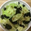 かおり♡♡♡'s cooksnap of when they made ～超簡単！キャベツとわかめのポン酢和え～.