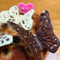 ポヨモン's cooksnap of when they made デコレーションパターン･･･チョコの蝶々.