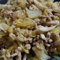 Ｍぱん's cooksnap of when they made 【時短】挽肉と白菜のあんかけ丼！.