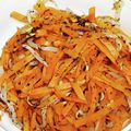 mumusouma's cooksnap of when they made にんじんともやしのゆかり和え.