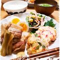 ＴＷＯＨＥＡＲＴＳ's cooksnap of when they made 山芋のお好み焼き風☆天ぷら.