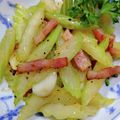 みっちゃん❇️68's cooksnap of when they made セロリーとベーコンのカリカリ炒め.