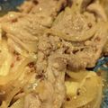 pipisis's cooksnap of when they made 豚薄切り肉のハニーマスタード炒め.