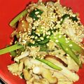 ブランシュkuu's cooksnap of when they made シーチキンと春菊のナムル.