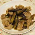 youtapapa's cooksnap of when they made とろ～りなすと豚こまの生姜焼き♪.