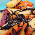 クックK3DI0Y's cooksnap of when they made 甘いおかず★　さつまいもとひじきの煮物.