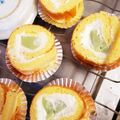 ハチ8コロ8's cooksnap of when they made HMで簡単♥ぷるとろっプリンロールケーキ.