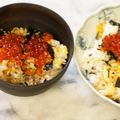 ナピト's cooksnap of when they made 簡単美味！いくらと鮭のバター醤油ごはん.