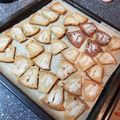 miwavenger's cooksnap of when they made シフォンケーキde溶けちゃうラスク♡.
