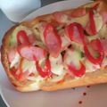 りよんじゃ's cooksnap of when they made ✿簡単朝ごパン♡～ピザトースト～✿.