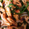 いわみかちゃん's cooksnap of when they made ちくわと玉ねぎ・ピーマンのきんぴら.