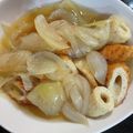ＭＩ−ＳＡＮ's cooksnap of when they made 玉ねぎ＆ちくわで簡単煮物.