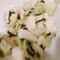 クックS5N2AF☆'s cooksnap of when they made 冷凍板サラダ＊長芋とオクラのめかぶ和え.