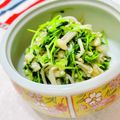 U☆kaoru's cooksnap of when they made 豆苗のガーリック炒め【作り置き】.