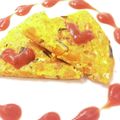 さつき⭐ママ's cooksnap of when they made かぼちゃとひき肉のオムレツ.