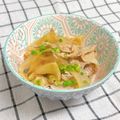 ゆづキッチン's cooksnap of when they made ☆豚バラ大根のニンニク醤油和え♪.