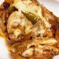 majyu1011's cooksnap of when they made 韓国風　鶏肉のキムチ炒め　チーズ乗せ.