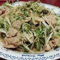 ぬこぬい戸田さん's cooksnap of when they made 水菜と豚肉のポン酢炒め.