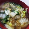★ゆむ★'s cooksnap of when they made とろ～りあんかけ☆うちde醤油ラーメン.