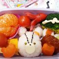 しじみごはん's cooksnap of when they made くまのがっこうジャッキー♪キャラ弁.