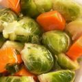 ふぁんころ's cooksnap of when they made ちょいと一品★芽キャベツの白だしマリネ.