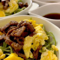 MULA's cooksnap of when they made 袋そばで簡単に瓦そば風☆.