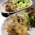 tamispada's cooksnap of when they made イワシの梅しそ巻き天ぷら.