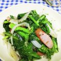 ととろ＆めい's cooksnap of when they made 【減量中】春♪♪菜花の粒マスタード炒め.