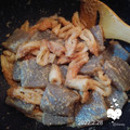beagleのライラ's cooksnap of when they made 簡単！こんにゃくとちくわのごま味噌炒め♪.