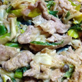 クックYBE1WN☆'s cooksnap of when they made ☆簡単☆豚肉とネギの味噌炒め.