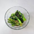 nyoeasy___'s cooksnap of when they made 菜の花のごま和え☆子供もパクパク.