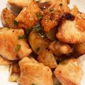 kazusaki's cooksnap of when they made 鳥ももと大根！なんちゃって油淋鶏.