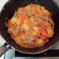 優駿蓮ママ's cooksnap of when they made フライパンで簡単肉じゃが.