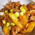 ゆな３５'s cooksnap of when they made 豚肉とじゃがいもの甘辛ソテー☆.