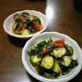 ☆えりママ☆'s cooksnap of when they made トマトときゅうりのポン酢あえ.