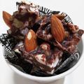 はっぴぃきっちん's cooksnap of when they made 超簡単♪マシュマロ＆ナッツ♥チョコバー.